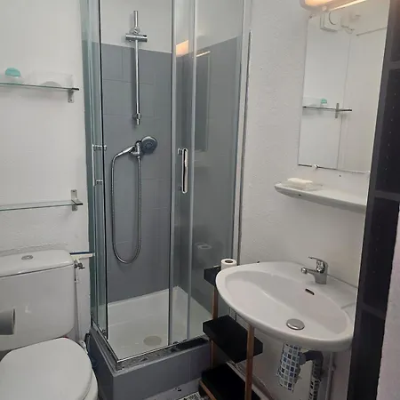 شقة Jewel Of Barcares, With Air Conditioning And A Terrace For 4